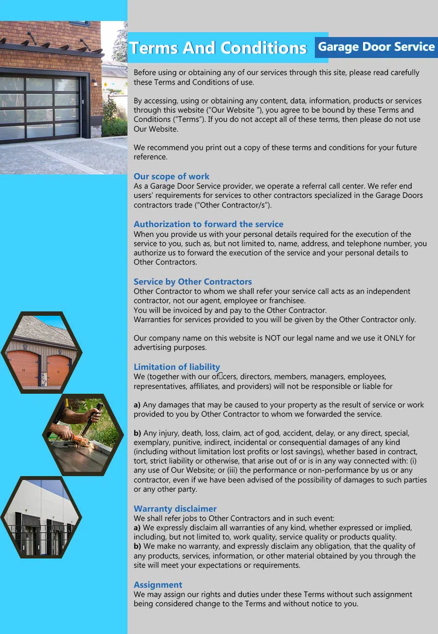 Capitol Garage Doors North Wales, PA 215-377-9296 - terms4